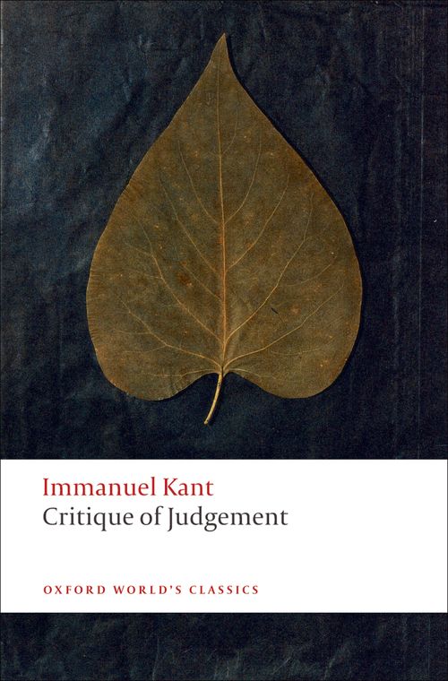 Critique of Judgement