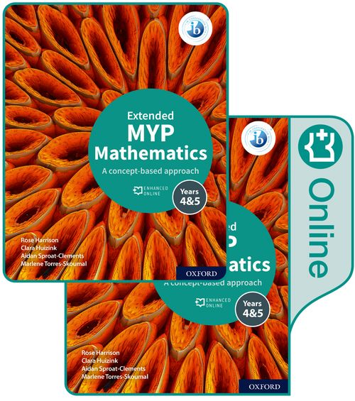 MYP Mathematics 4&5 Extended Print and Enhanced Online Course Book Pack