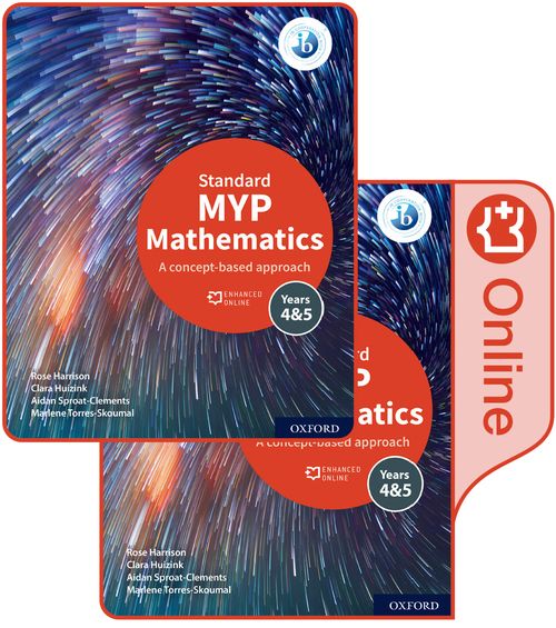 MYP Mathematics 4&5 Standard Print and Enhanced Online Course Book Pack