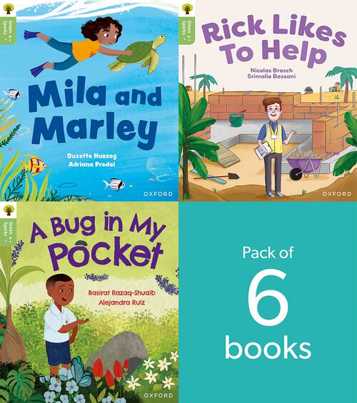 Oxford Reading Tree: Green Sparks: Level 5: Pack of 6