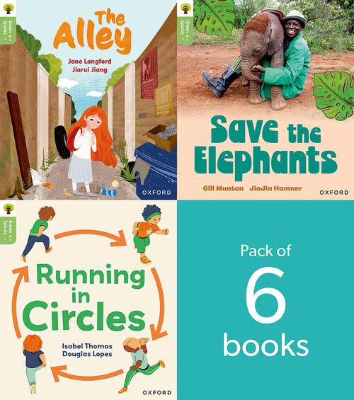Oxford Reading Tree: Green Sparks: Level 6: Pack of 6