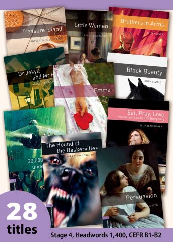 Oxford Bookworms Library Level 4: Bestseller Pack (10 titles