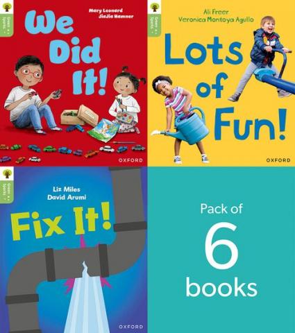 Oxford Reading Tree: Green Sparks: Level 1- 6: Singles Pack