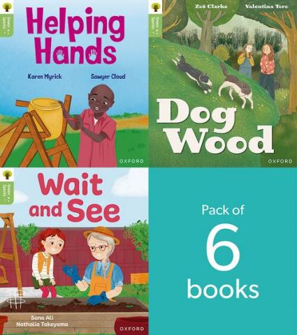 Oxford Reading Tree: Green Sparks: Level 3: Pack of 6 | Oxford