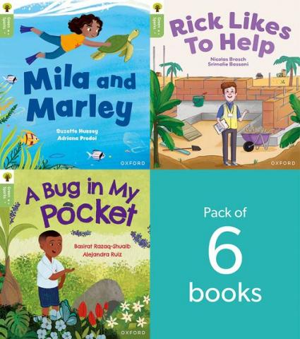 Oxford Reading Tree: Green Sparks: Level 1- 6: Singles Pack
