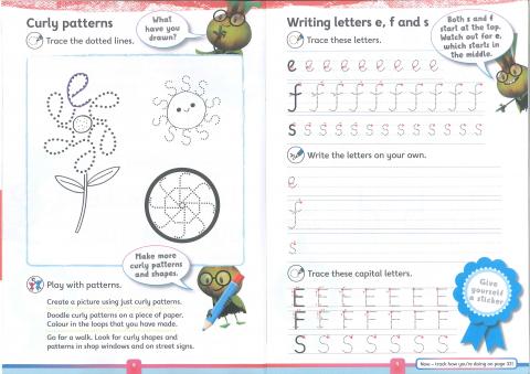 Progress with Oxford: English : Handwriting age 5-6 