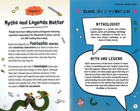 Very Short Introduction for Curious Young Minds: Ancient Myths, Legends and Superheroes: and How they Live on Today