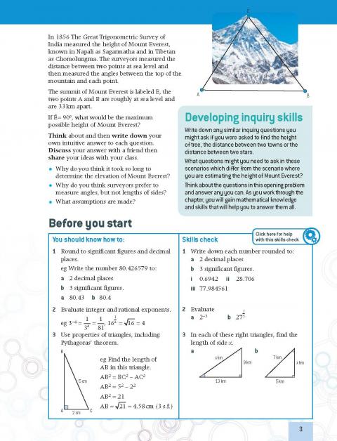 Oxford IB Diploma Programme: IB Mathematics: applications and interpretation, Higher Level, Print and Enhanced Online Course Book Pack