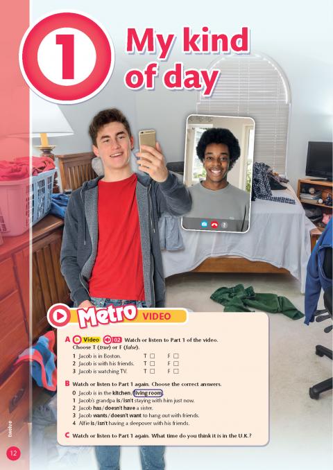 Metro 2nd Edition: Level 1: Student Book and Workbook with Digital Pack