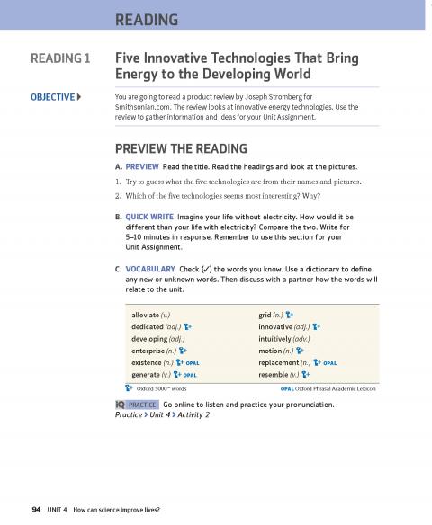 Q: Skills for Success 3rd Edition: Level 4: Reading & Writing