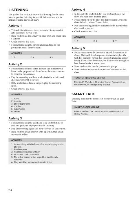 Smart Choice 4th Edition: Level 3: Teacher's Guide with Teacher Resource Center