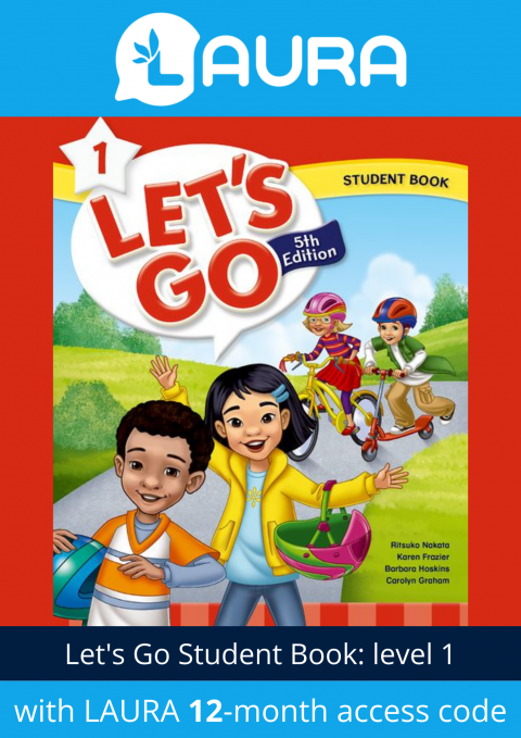 Let's Go: Level 1: Student Book with LAURA 12 month access code
