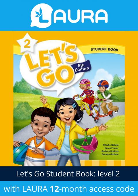 Let's Go: Level 2: Student Book with LAURA 12 month access code