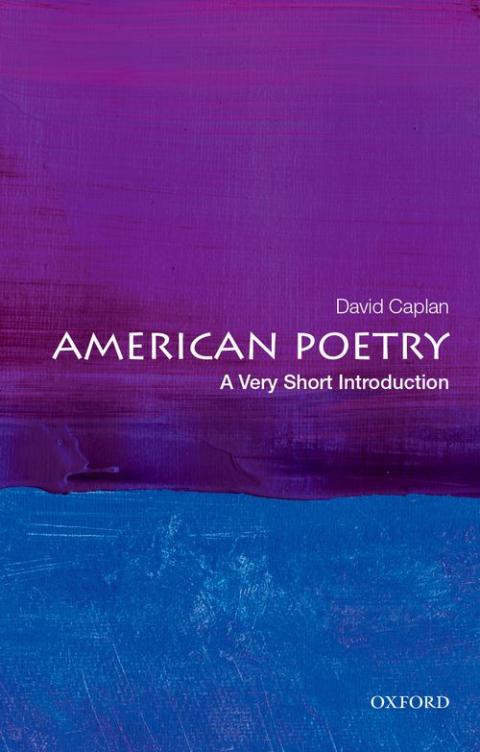 American Poetry: A Very Short Introduction [#690]