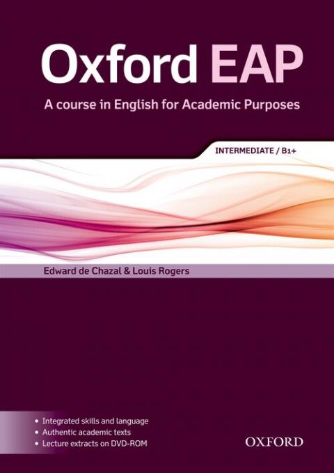 Oxford EAP: Intermediate/B1+: Student Book with DVD-ROM Pack