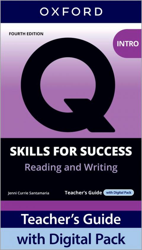 Q: Skills for Success 4th Edition: Intro: Reading & Writing Teacher's Guide with Digital Pack