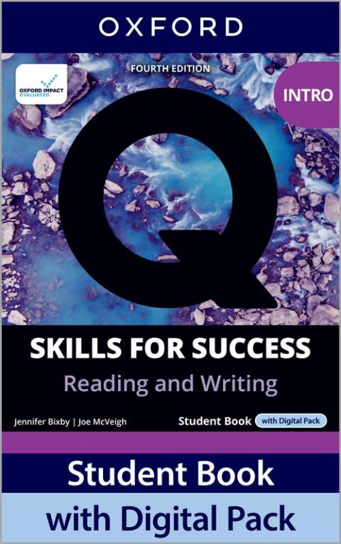 Q: Skills for Success 4th Edition: Intro: Reading & Writing Student Book Digital Pack