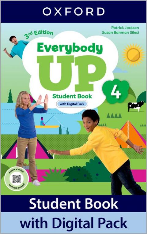 Everybody Up 3rd Edition: Level 4: Student Book with Digital Pack
