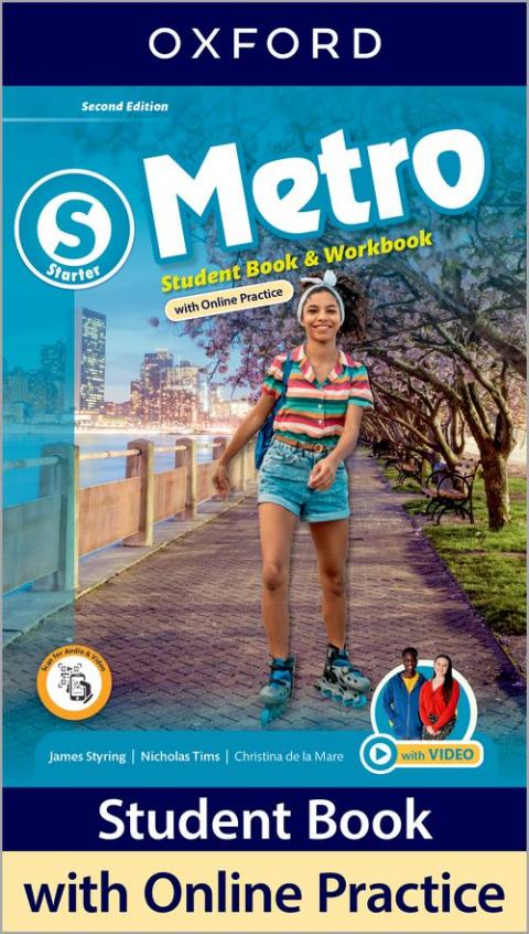 Metro 2nd Edition: Starter: Student Book and Workbook with Online Practice