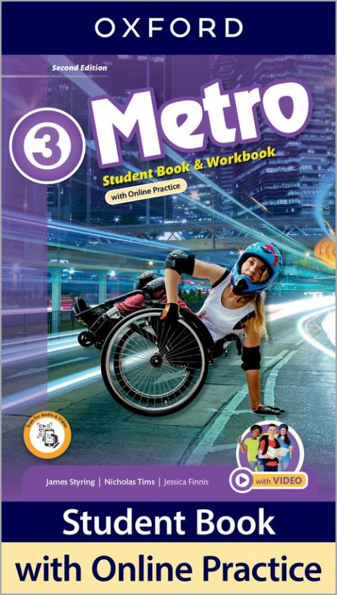 Metro 2nd Edition: Level 3: Student Book and Workbook with Online Practice