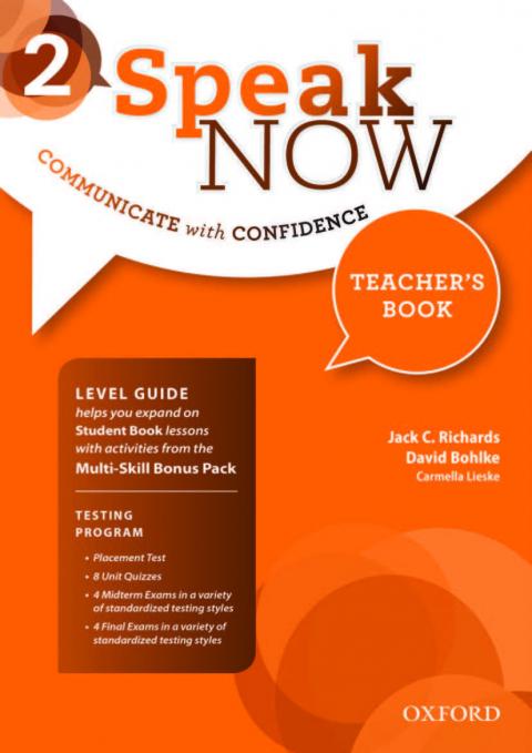 Speak Now: Level 2: Teacher's Book Pack