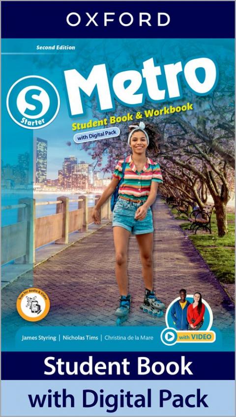 Metro 2nd Edition: Starter: Student Book and Workbook with Digital Pack