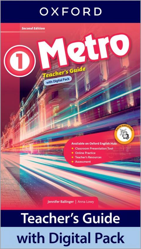 Metro 2nd Edition: Level 1: Teacher's Guide with Digital Pack