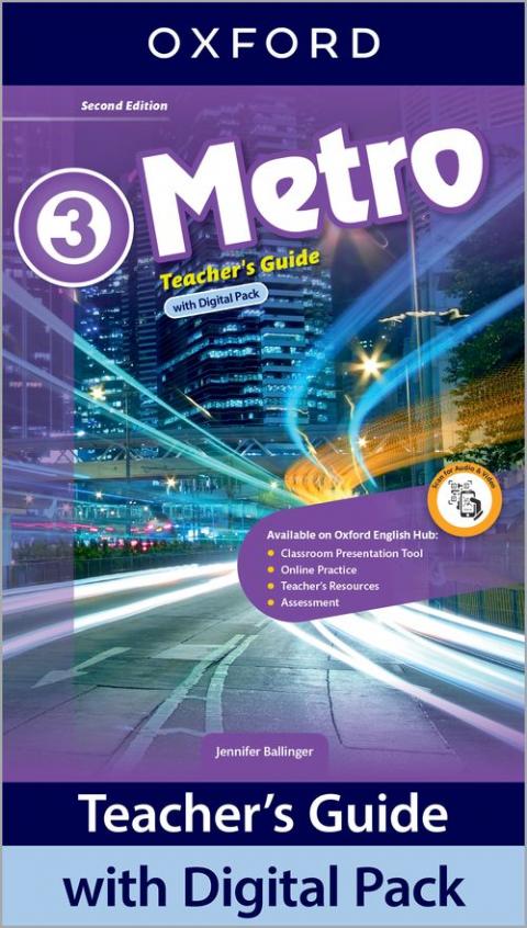 Metro 2nd Edition: Level 3: Teacher's Guide with Digital Pack