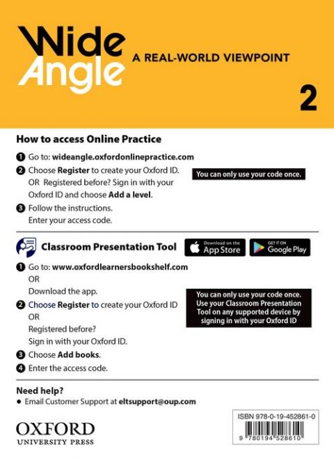 Wide Angle: Level 2: Teacher's Access Card Pack