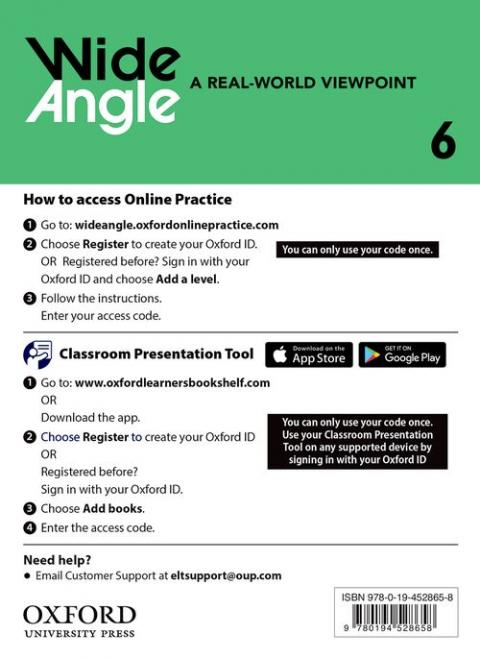 Wide Angle: Level 6: Teacher's Access Card Pack