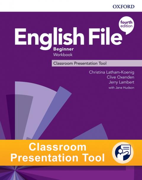 English File 4th Edition: Beginner: Workbook Classroom Presentation Tool Access Code