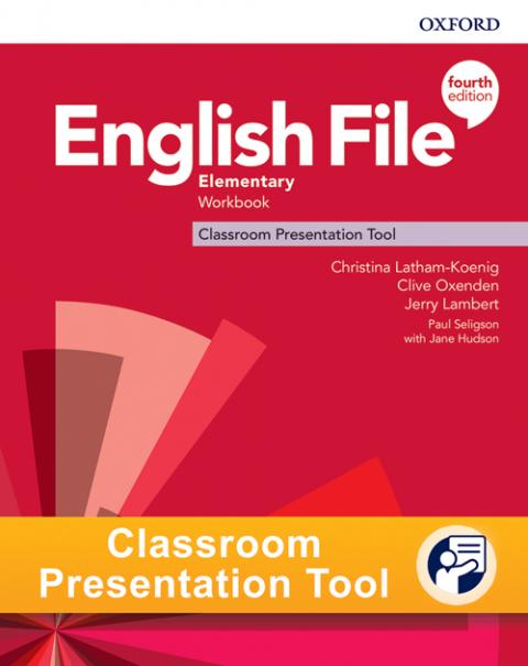 English File 4th Edition: Elementary: Workbook Classroom Presentation Tool Access Code
