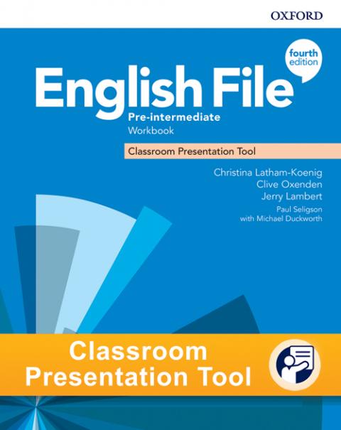 English File 4th Edition: Pre-Intermediate: Workbook Classroom Presentation Tool Access Code