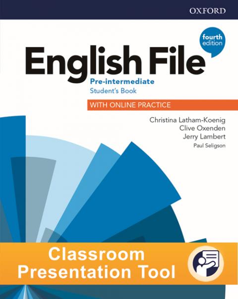 English File 4th Edition: Pre-Intermediate: Student Book Classroom Presentation Tool Access Code