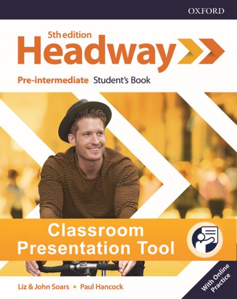 Headway 5th Edition: Pre-Intermediate: Student Book Classroom Presentation Tool Access Code