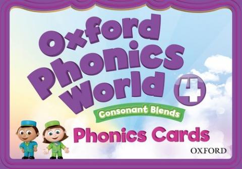 Oxford Phonics World: Level 4: Phonics Cards