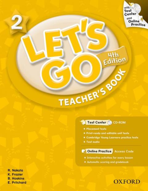Let's Go: 4th Edition Level 2: Teacher's Book with Test Center Pack
