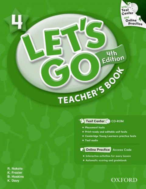 Let's Go: 4th Edition Level 4: Teacher's Book with Test Center Pack