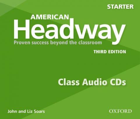 American Headway: 3rd Edition Starter: Class Audio CDs (3)