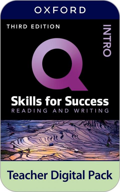 Q: Skills for Success 3rd Edition: Intro: Reading & Writing Teacher Digital Pack