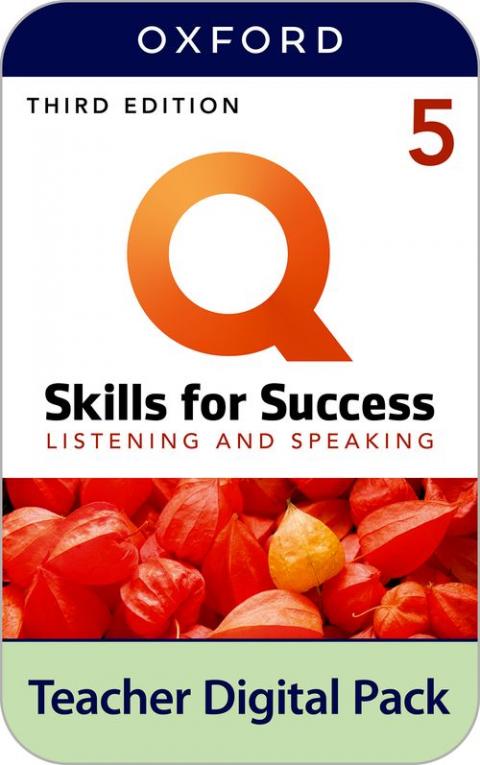 Q: Skills for Success 3rd Edition: Level 5: Listening & Speaking Teacher Digital Pack