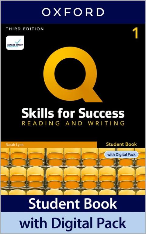 Q: Skills for Success 3rd Edition: Level 1: Reading & Writing Student Book with Digital Pack