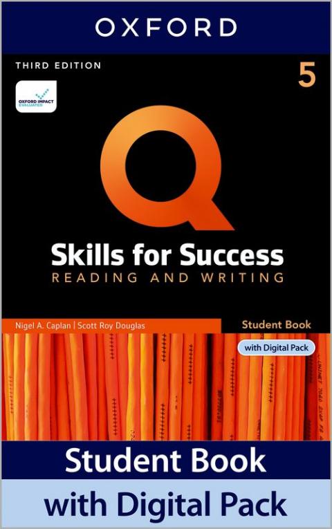 Q: Skills for Success 3rd Edition: Level 5: Reading & Writing Student Book with Digital Pack