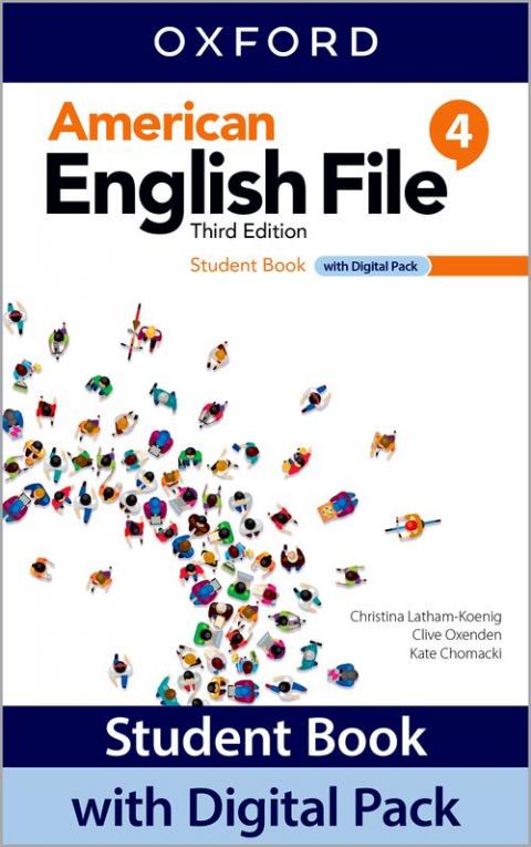 American English File 3rd Edition: Level 4: Student Book with Digital Pack