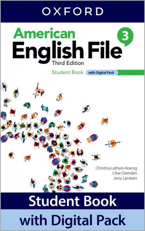 American English File 3rd Edition: Level 3: Student Book with Digital Pack