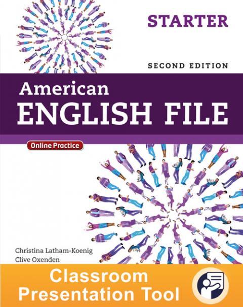 American English File 2nd Edition: Starter: Student Book Classroom Presentation Tool Access Code