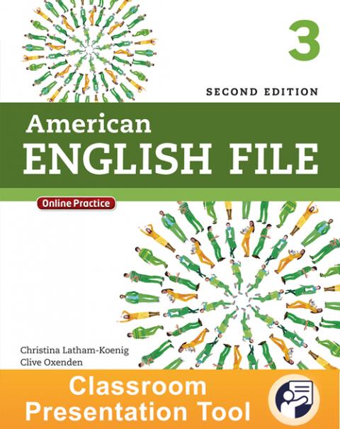 American English File 2nd Edition: Level 3: Student Book Classroom Presentation Tool Access Code