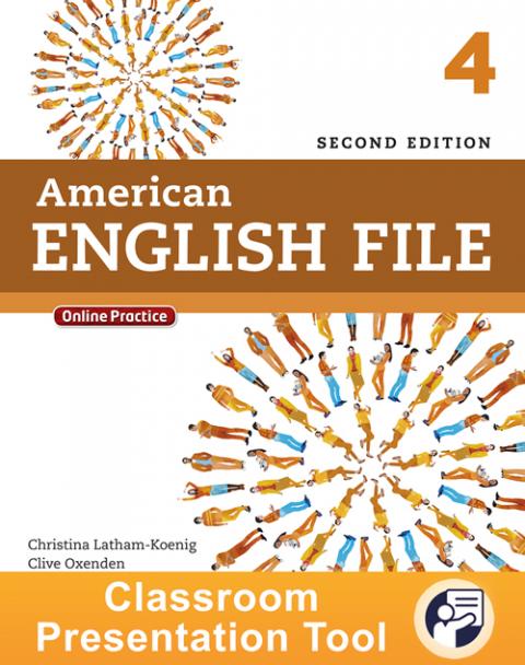 American English File 2nd Edition: Level 4: Student Book Classroom Presentation Tool Access Code