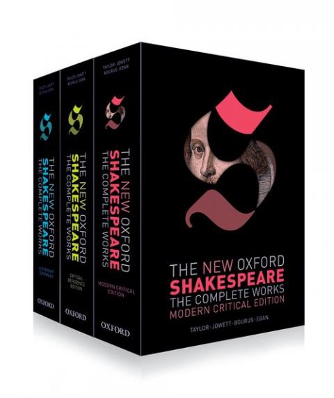 The New Oxford Shakespeare: Complete Set (Modern Critical Edition, Critical Reference Edition, Authorship Companion)
