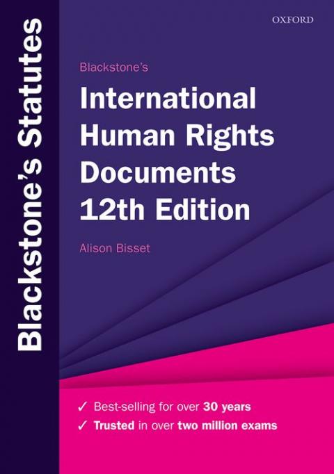 Blackstone's International Human Rights Documents (12th edition)
